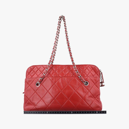 Chanelmatelasse Red Lambskin A49275 14668125