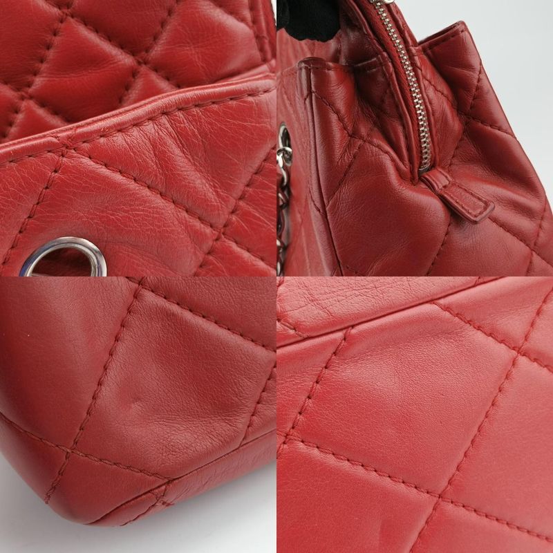 Chanelmatelasse Red Lambskin A49275 14668125