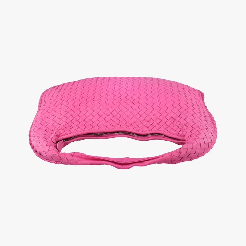 Bottega Veneta Intrecciato Rose Red Lambskin B03278262y