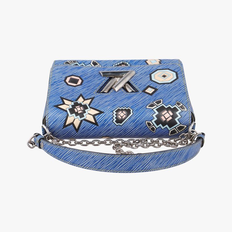 Louis Vuitton Twist MM Blue And Multicolor Epi M54865 Fl3185