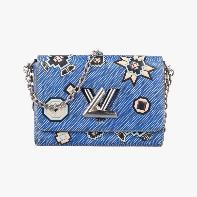 Louis Vuitton Twist MM Blue And Multicolor Epi M54865 Fl3185