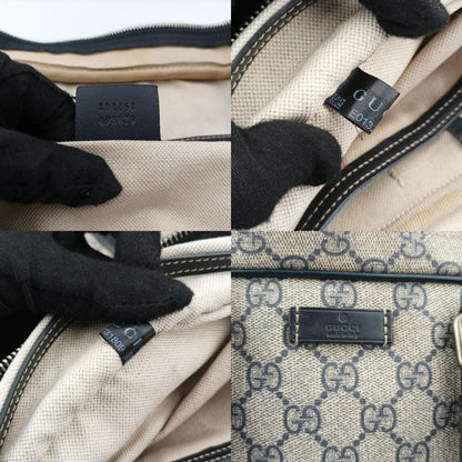 Gucci Diamante Beige And Black PVC Coated Canvas 208463 E013231809