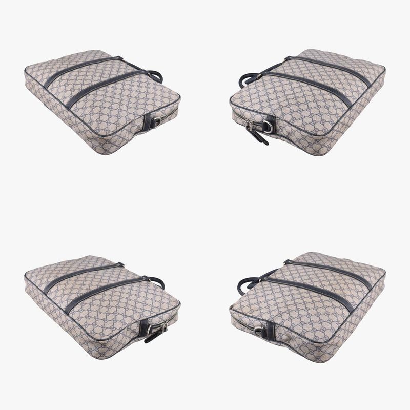 Gucci Diamante Beige And Black PVC Coated Canvas 208463 E013231809