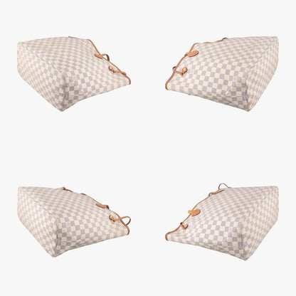 Louis Vuittonneverfull MM Azure Damier Canvas N51107 Sa3171