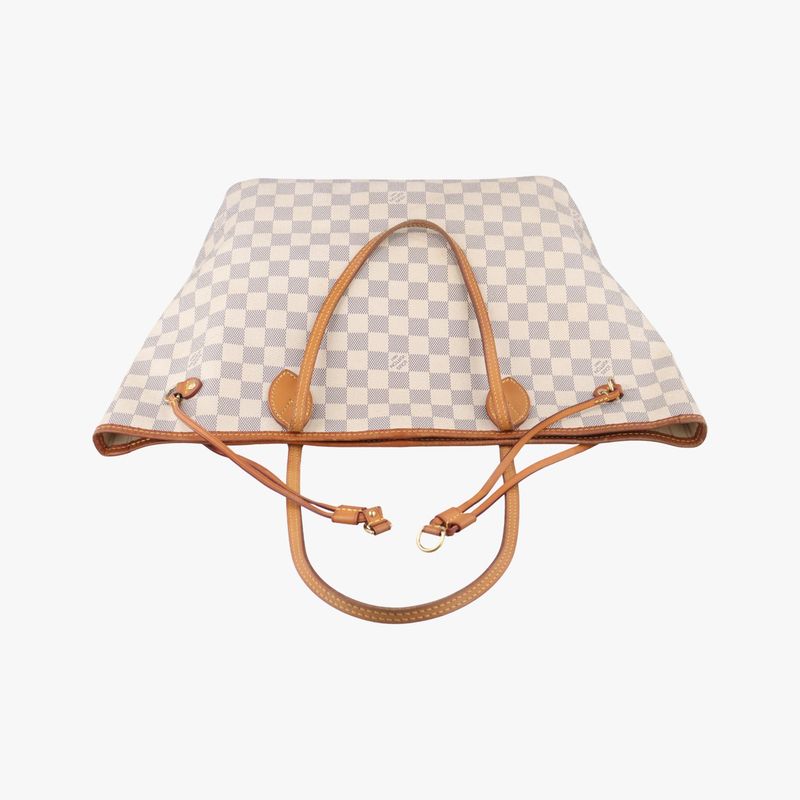 Louis Vuittonneverfull MM Azure Damier Canvas N51107 Sa3171