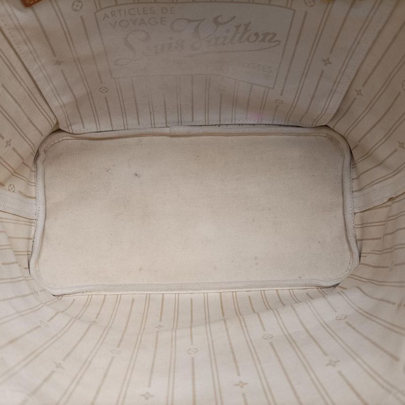 Louis Vuittonneverfull MM Azure Damier Canvas N51107 Sa3171