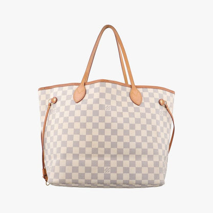 Louis Vuittonneverfull MM Azure Damier Canvas N51107 Sa3171