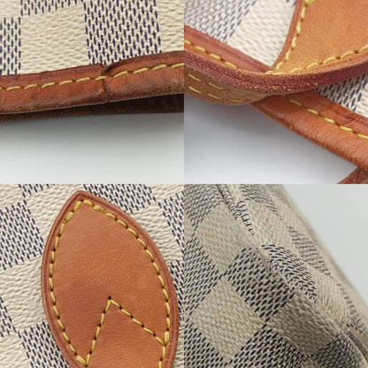 Louis Vuittonneverfull MM Azure Damier Canvas N51107 Sa3171