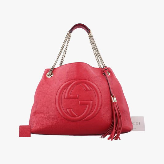 Gucci Soho Red Leather 308982 E018079590