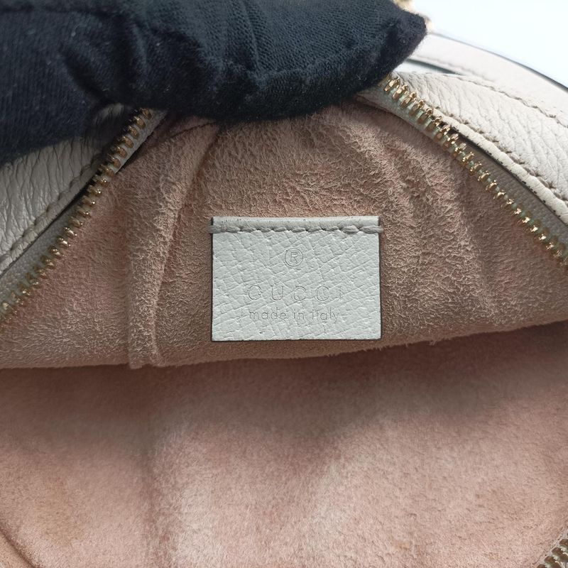 Gucci Ophidia White Red And Navy Leather 550618 Unknown Serial Number