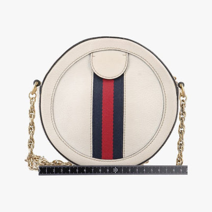 Gucci Ophidia White Red And Navy Leather 550618 Unknown Serial Number