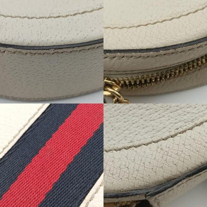 Gucci Ophidia White Red And Navy Leather 550618 Unknown Serial Number