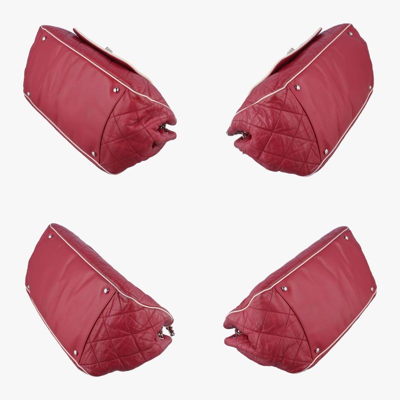 Chanel East West Red Lambskin A37694 12109680