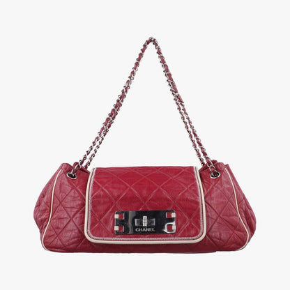 Chanel East West Red Lambskin A37694 12109680
