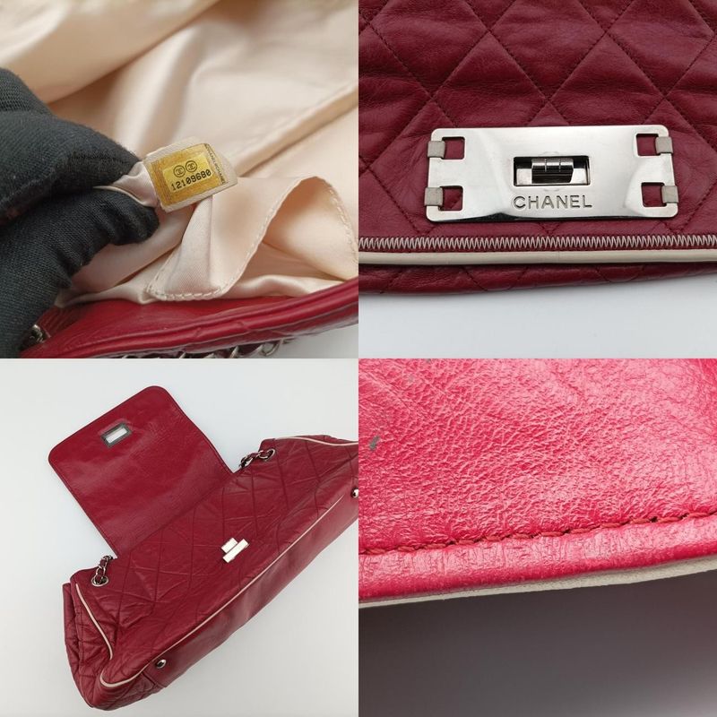 Chanel East West Red Lambskin A37694 12109680