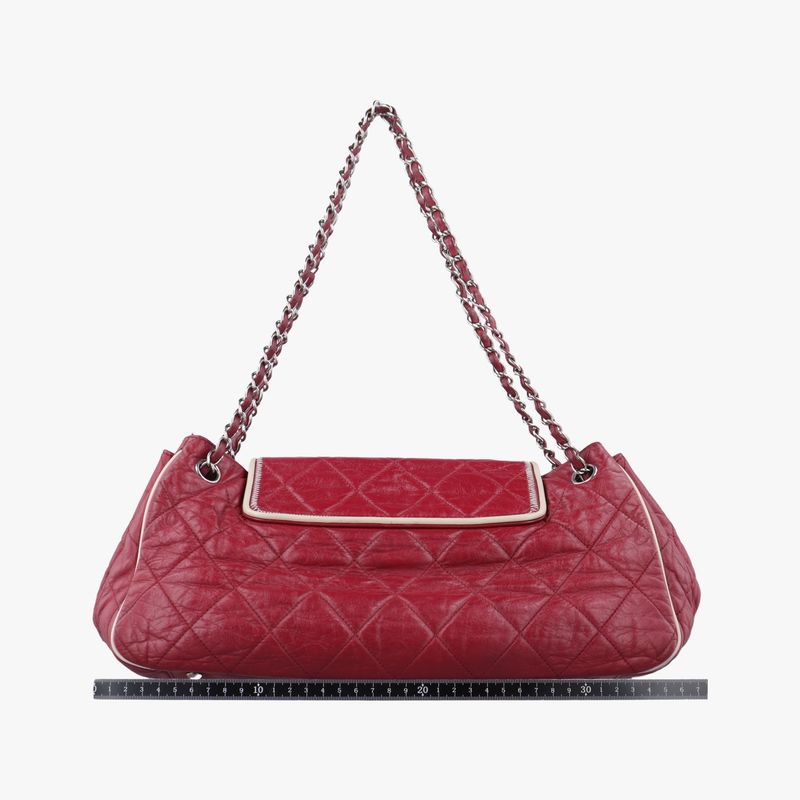 Chanel East West Red Lambskin A37694 12109680