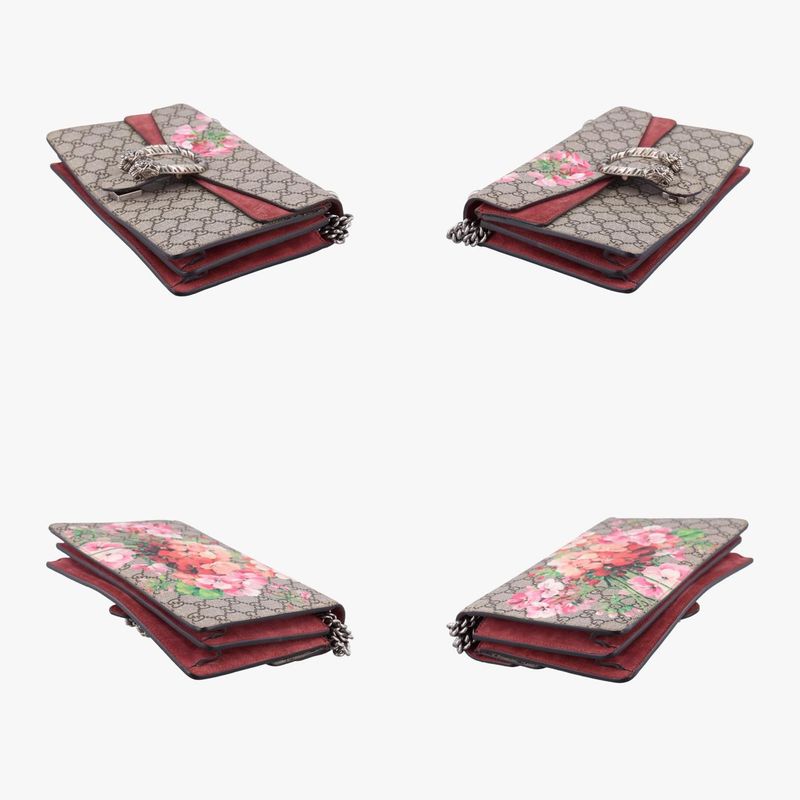 Gucci Dionysus Beige Red And Multicolor PVC Coated Canvas And Suede 400249