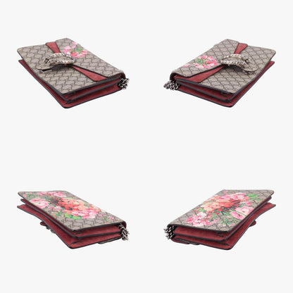 Gucci Dionysus Beige Red And Multicolor PVC Coated Canvas And Suede 400249