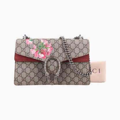 Gucci Dionysus Beige Red And Multicolor PVC Coated Canvas And Suede 400249