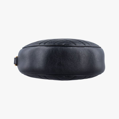 Guccigg Marmont Black Leather 550154 F027920021