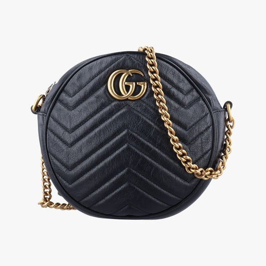 Guccigg Marmont Black Leather 550154 F027920021