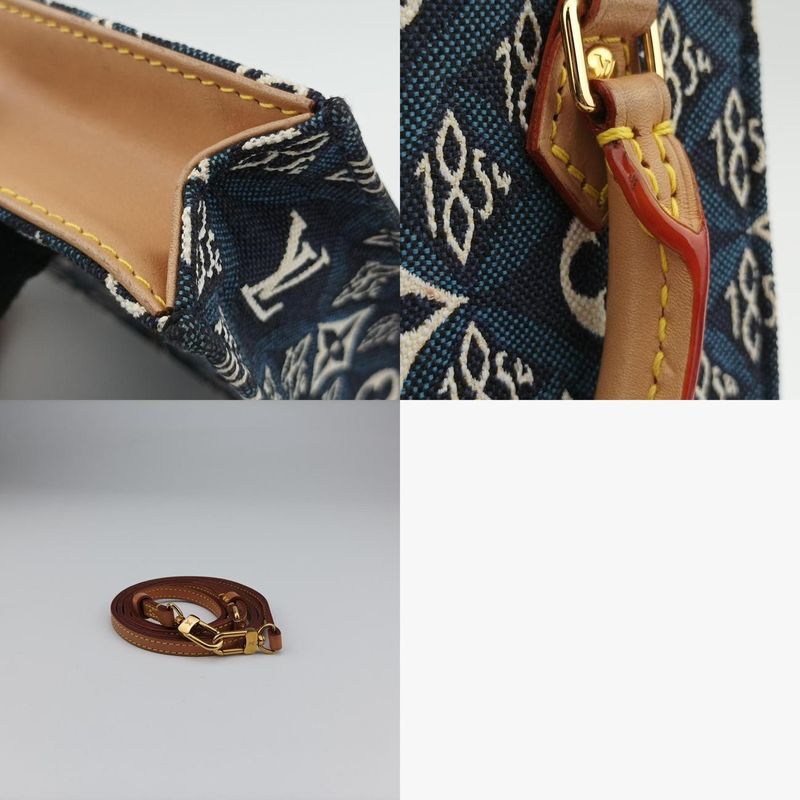 Louis Vuittonsince1854 Petite Sac Pla 2020aw Blue X White X Beige Monogram