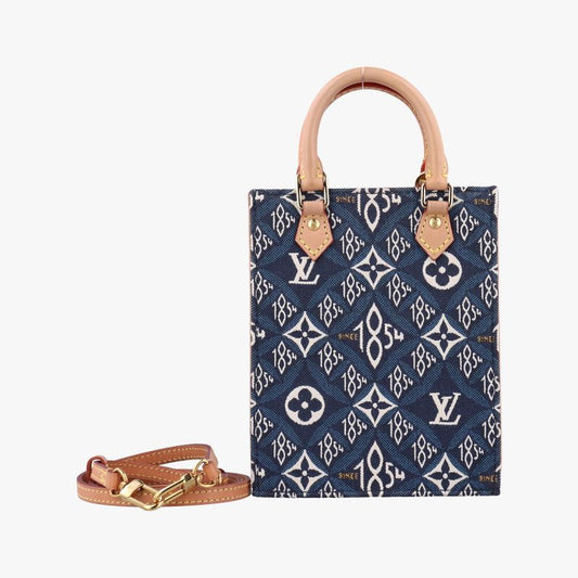 Louis Vuittonsince1854 Petite Sac Pla 2020aw Blue X White X Beige Monogram