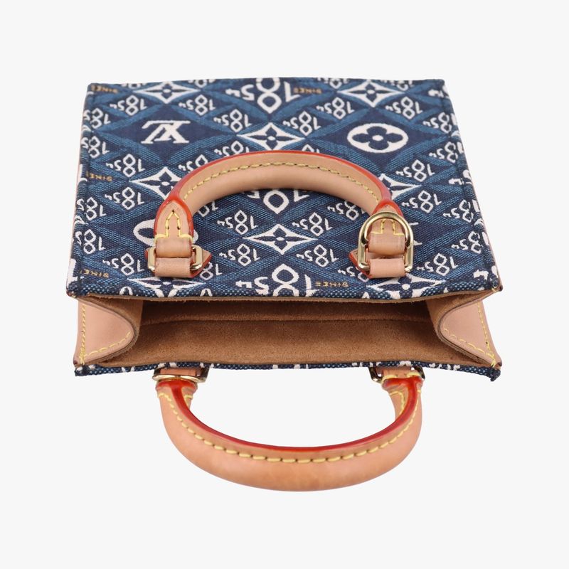 Louis Vuittonsince1854 Petite Sac Pla 2020aw Blue X White X Beige Monogram