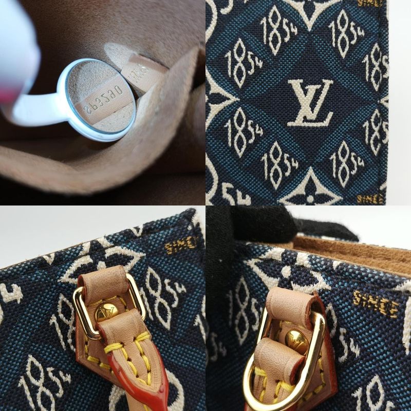 Louis Vuittonsince1854 Petite Sac Pla 2020aw Blue X White X Beige Monogram