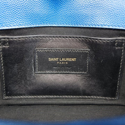 Yves Saint Laurentyves Saint Laurent Kate Blue Caviar Skin 354121 Tct3541211114
