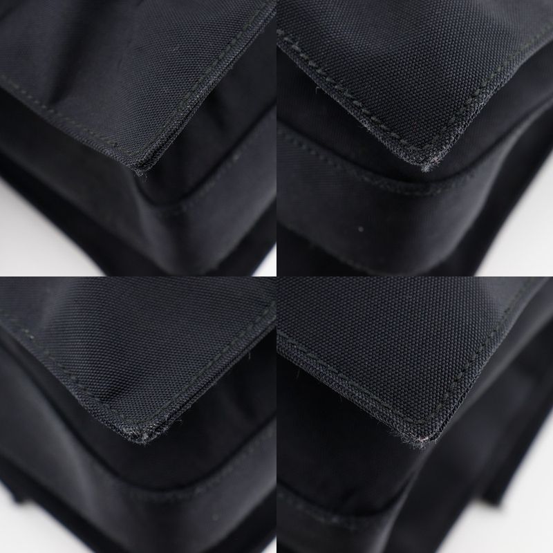 Gucci Nylon Canvas Black Unisex Shoulder Bag