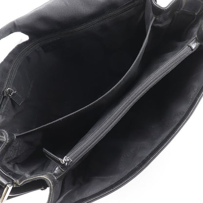 Gucci Nylon Canvas Black Unisex Shoulder Bag