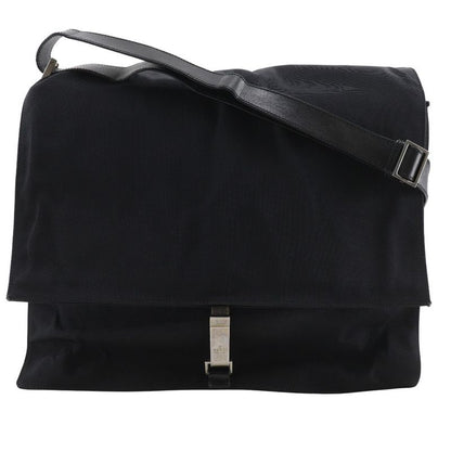 Gucci Nylon Canvas Black Unisex Shoulder Bag