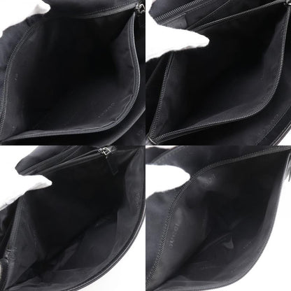 Gucci Nylon Canvas Black Unisex Shoulder Bag