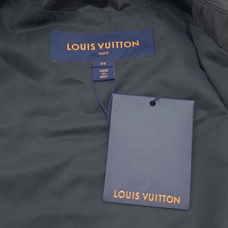 Louis Vuitton Monogram Outer Black Blouson Jacket