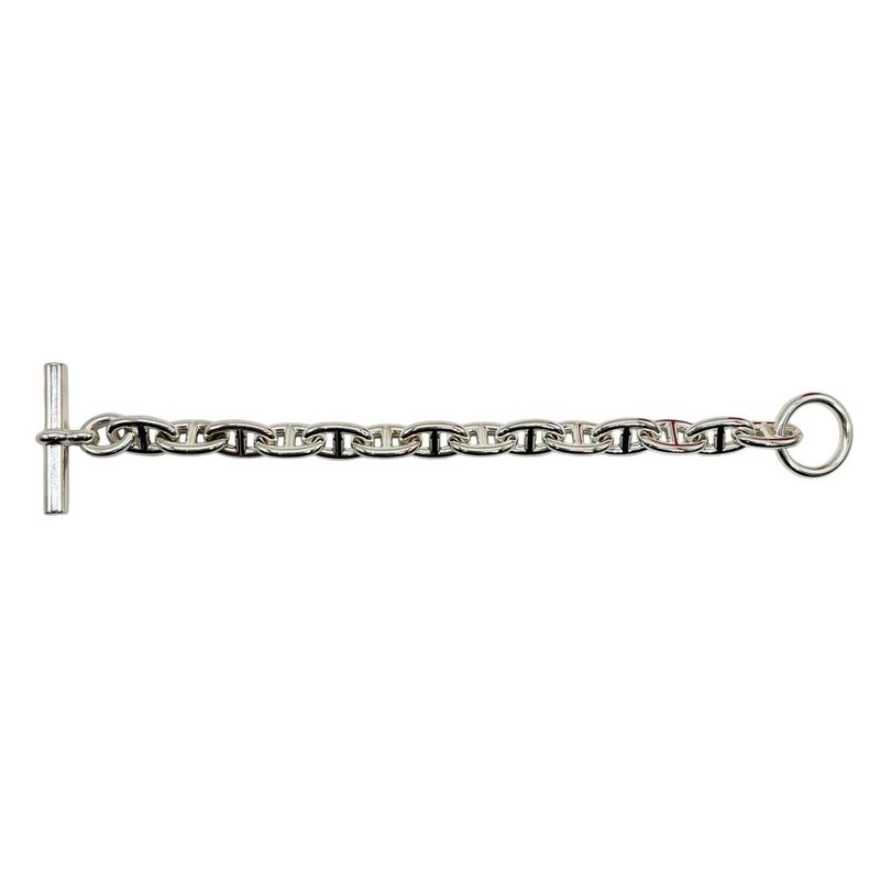 3425 Hermes Bracelet Chaine D'ancre MM H101994b 014 Ag925 14 Frames Silver
