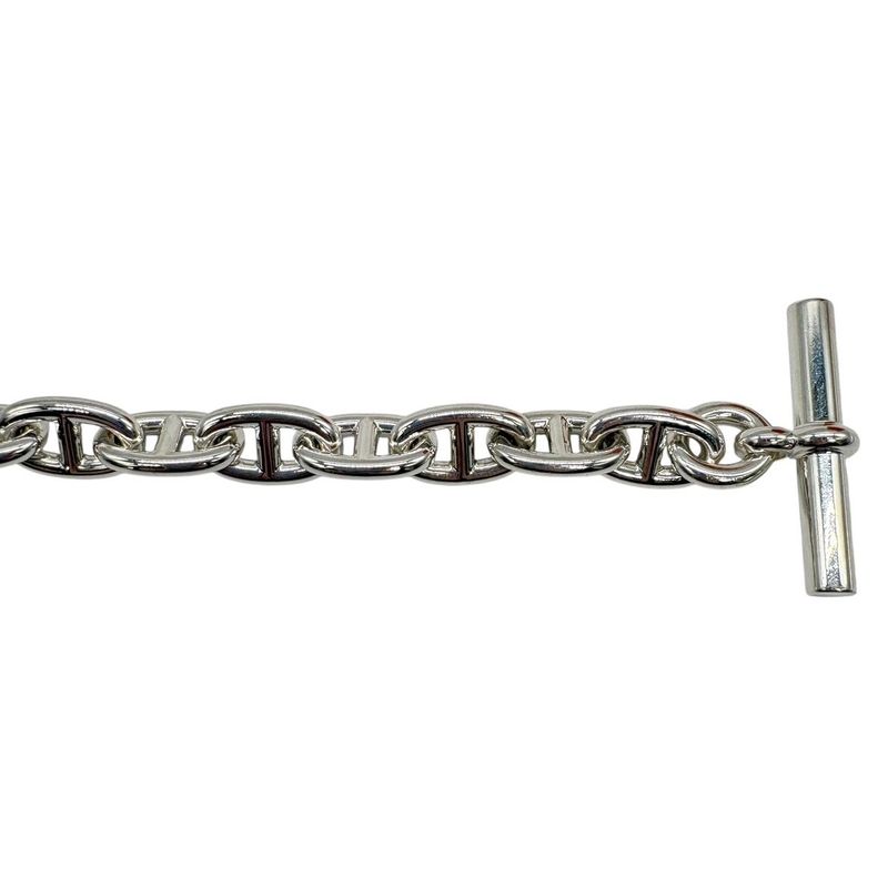 3425 Hermes Bracelet Chaine D'ancre MM H101994b 014 Ag925 14 Frames Silver