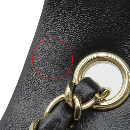 Chanel Shoulder Bag Mini Matelasse 20 Fabric Leather Navy X Multicolor Gold