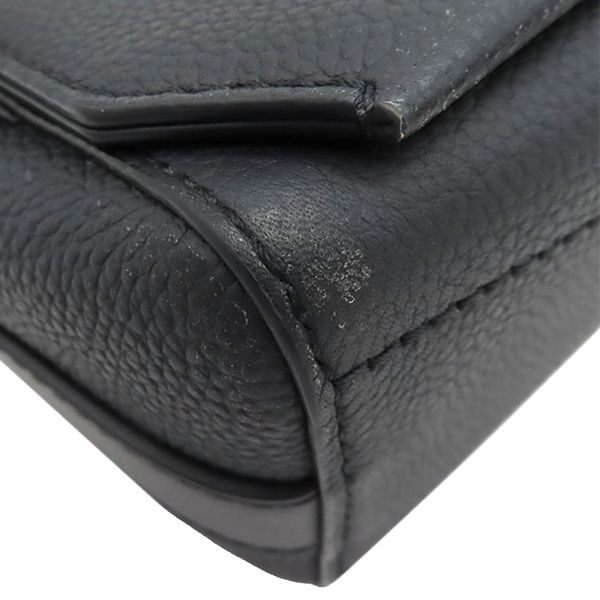 Louis Vuitton Shoulder Bag Take Off Messenger Grain Leather Noir Black Matte