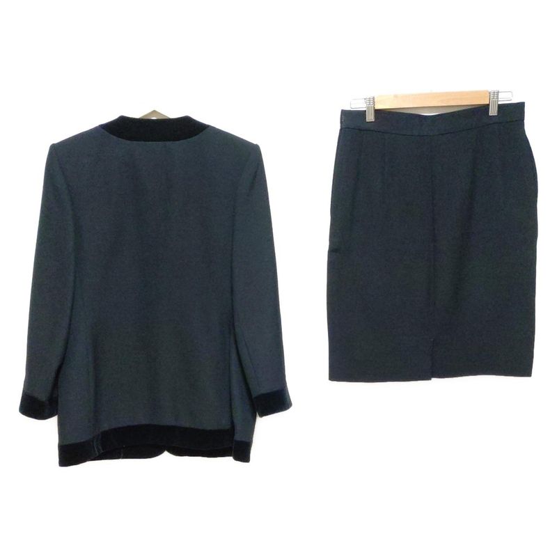 Yvessaint Laurent Skirt Suit Women - Black