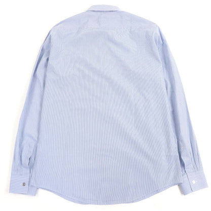 Hermes 100% Cotton Striped Pattern Sleeve Serie Buttons Long Sleeves Long