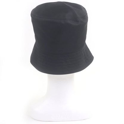 Prada 2hc137 Triangle Logo Re-nylon Recycled Polyamide Bucket Hat Black S