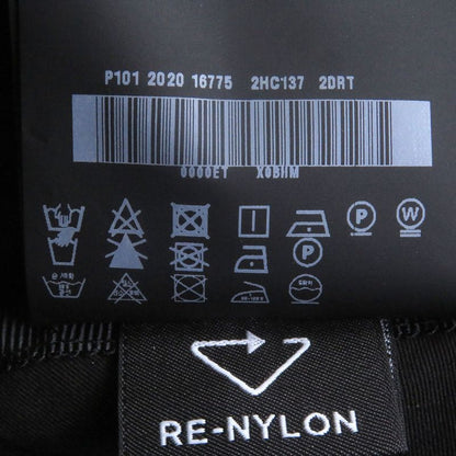 Prada 2hc137 Triangle Logo Re-nylon Recycled Polyamide Bucket Hat Black S