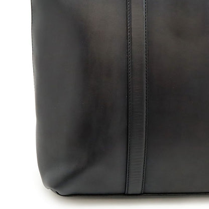 Louis Vuitton Cuir Ombre Cabas Tote Bag 2WAY Handbag Dark Grey Silver Hardware