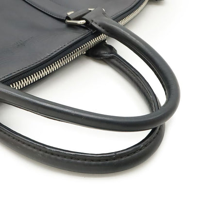 Louis Vuitton Cuir Ombre Cabas Tote Bag 2WAY Handbag Dark Grey Silver Hardware