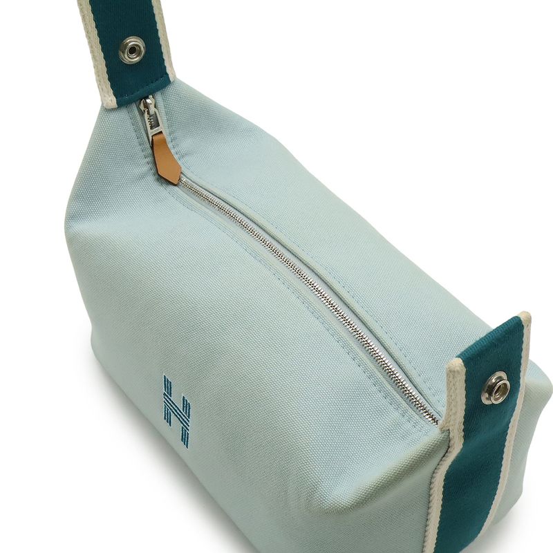 Hermes Brid A Black PM Bath Pouch Cosmetic Pouch Cosmetic Pouch Handbag Canvas