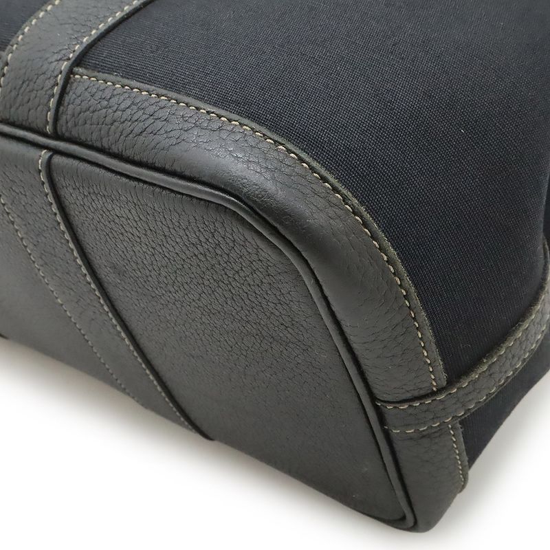 Hermes Garden Party TPM Tote Handbag 2WAY Shoulder Bag Toile Officier Canvas