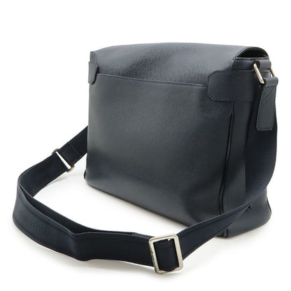 Louis Vuitton Taiga Romain MM Shoulder Bag Messenger Bag Leather Boreal Dark