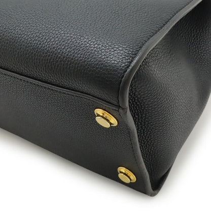 Louis Vuitton City Steamer PM Handbag 2WAY Shoulder Bag Leather Noir Black
