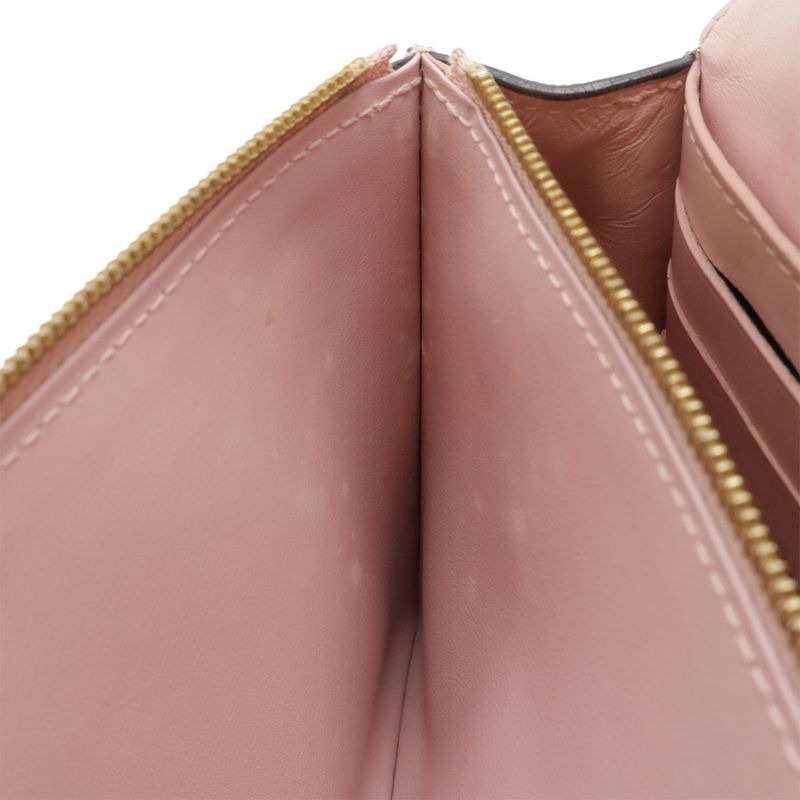 Louis Vuitton Monogram Portefeuille Fleur Chain Shoulder Bag 2WAY Clutch Bag